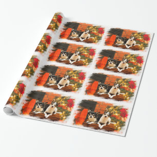 WeihnachtsChihuahua Geschenkpapier