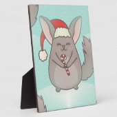 Weihnachtschinchillas Fotoplatte (Seite)