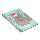 Weihnachtschinchillas Notizblock (Rechte Seite)