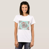 Weihnachtschinchillas T-Shirt (Vorne ganz)