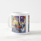 Weihnachtschor Kaffeetasse (Vorderseite Links)