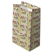 Weihnachtschor Kleine Geschenktüte (Rückseite Schrägansicht)