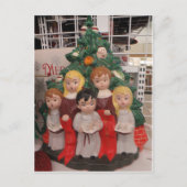 Weihnachtschor Postkarte (Vorderseite)