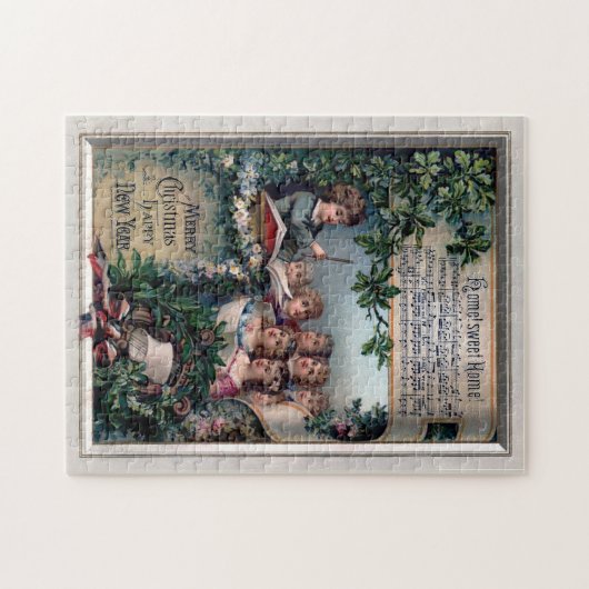 Weihnachtschor Puzzle (Horizontal)