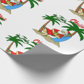 Weihnachtsclaus Geschenkpapier (Ecke)