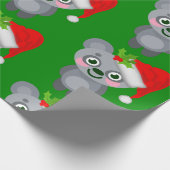 Weihnachtsclaus Geschenkpapier (Ecke)