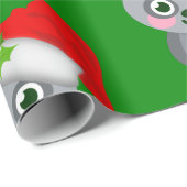 Weihnachtsclaus Geschenkpapier (Rolleneckpunkt)