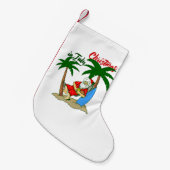 Weihnachtsclaus Kleiner Weihnachtsstrumpf (Vorderansicht (hängend))