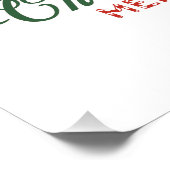 Weihnachtsclub Poster (Ecke)