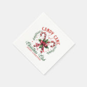 Weihnachtsclub Serviette (Ecke)