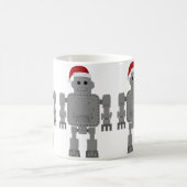 Weihnachtsclubroboter Kaffeetasse (Mittel)