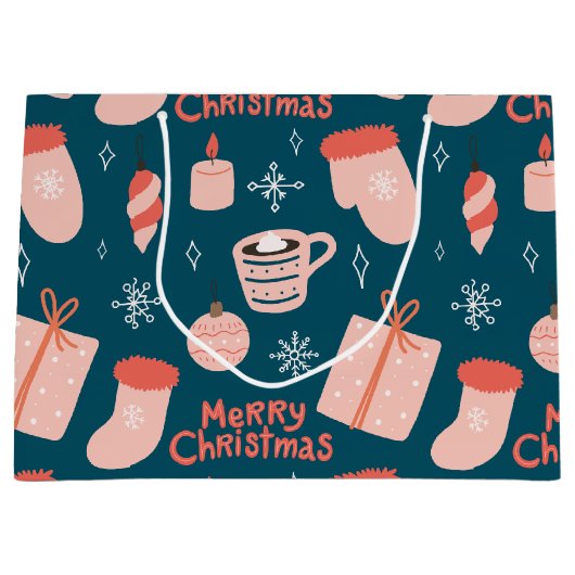 Weihnachtscoa Große Geschenktüte (Vorderseite)