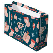 Weihnachtscoa Große Geschenktüte (Vorderseite Schrägansicht)