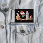 Weihnachtscocktail Espresso Martini Drink Party Button (Insitu)