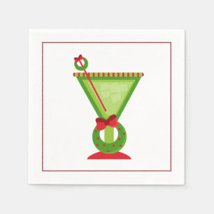 Weihnachtscocktail Napkin Serviette