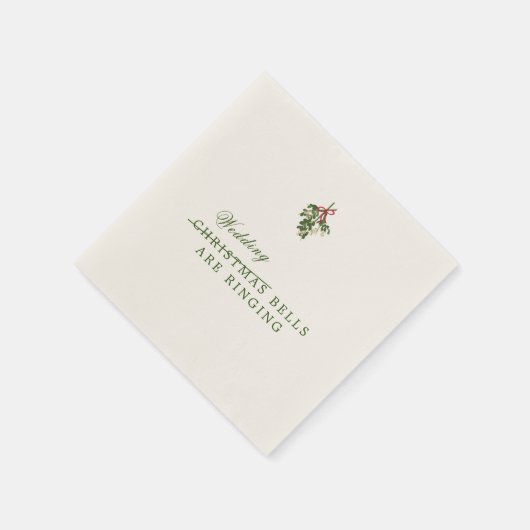 Weihnachtscocktail Napkins Serviette (Ecke)