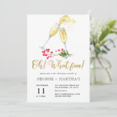  Weihnachtscocktail-Party Einladung (Stehend Vorderseite)