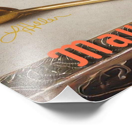 Weihnachtscocktail Party Happy Hour Fotodruck (Ecke)