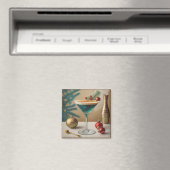 Weihnachtscocktail Party Happy Hour Magnet (In Situ (Geschirrspüler))