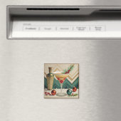 Weihnachtscocktail Party Happy Hour Magnet (In Situ (Geschirrspüler))