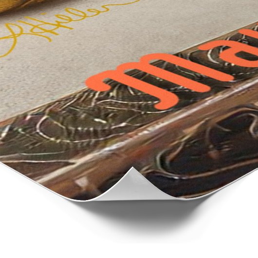 Weihnachtscocktail Party Happy Hour Poster (Ecke)