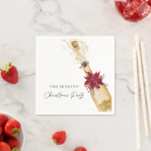Weihnachtscocktail-Party Serviette (Beispiel)