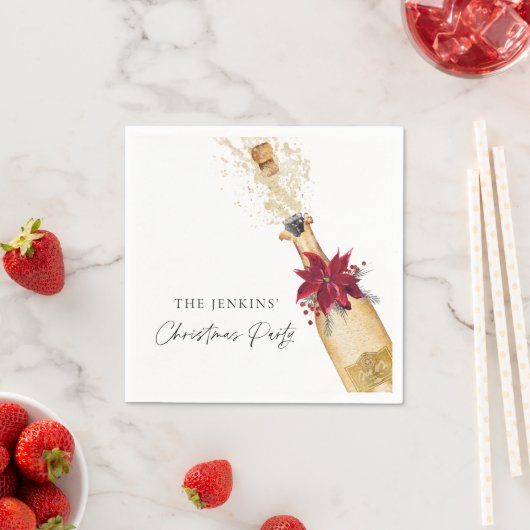 Weihnachtscocktail-Party Serviette (Beispiel)