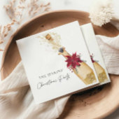 Weihnachtscocktail-Party Serviette