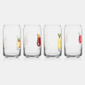 Weihnachtscocktail Rezept Set 1 Dosenglas (Links)