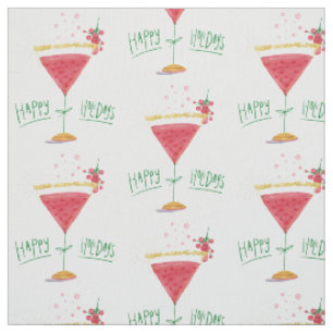 Weihnachtscocktail Stoff