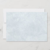 Weihnachtscocktails im Winter Einladung (Rückseite)