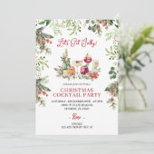 Weihnachtscocktails Lasse Jolly Einladung (Stehend Vorderseite)