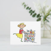 Weihnachtscocktails Postkarte (Stehend Vorderseite)