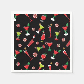 Weihnachtscocktails Serviette