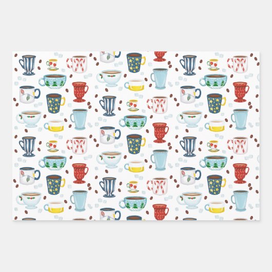Weihnachtscoffee-Cup of Cosy Geschenkpapier Set (Vorderseite 3)