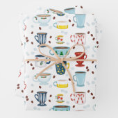 Weihnachtscoffee-Cup of Cosy Geschenkpapier Set (Beispiel)