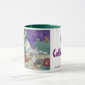 WeihnachtsCollies Tasse (Zentrum)