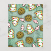 Weihnachtscookies Exchange-Party (Rückseite)