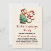 Weihnachtscookies I Cookie Exchange Party Einladung (Vorderseite)
