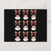 Weihnachtscoquette Bow Santa Vintage Weihnachten R (Vorderseite)