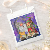 Weihnachtscouple Gnomes Fvor Bag Geschenktütchen (Ausgeschnitten)