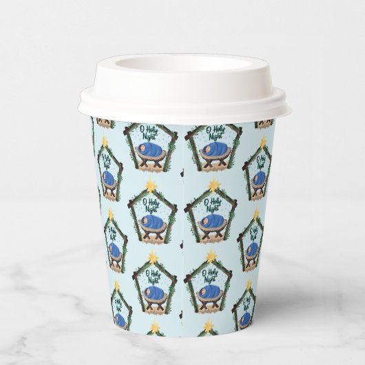 Weihnachtscreen für Wasserfarben Pappbecher (Rechts)