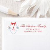 Weihnachtscreme Candy Cane Wappen (Insitu)