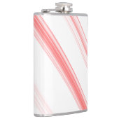 Weihnachtscreme Candy Holiday Vinyl Wrapped Flask Flachmann (Rechts)