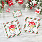 Weihnachtscreme Cane Peppermint Secret Santa Begleitkarte