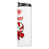 Weihnachtscreme-Canes Thermal Tumbler Thermosbecher (Nach rechts gedreht)