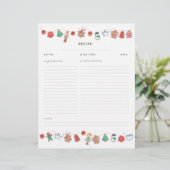 Weihnachtscreme-Cookies Beilage (Stehend Vorderseite)