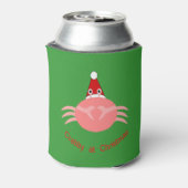 Weihnachtscreme Custom Can Cooler Dosenkühler (Kanne Rückseite)