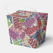 Weihnachtscreme-FARBE, "Take Out Style" Geschenkschachtel (Rückseite)