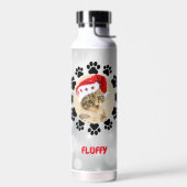 Weihnachtscreme Foto Wasser Flasche (Links)